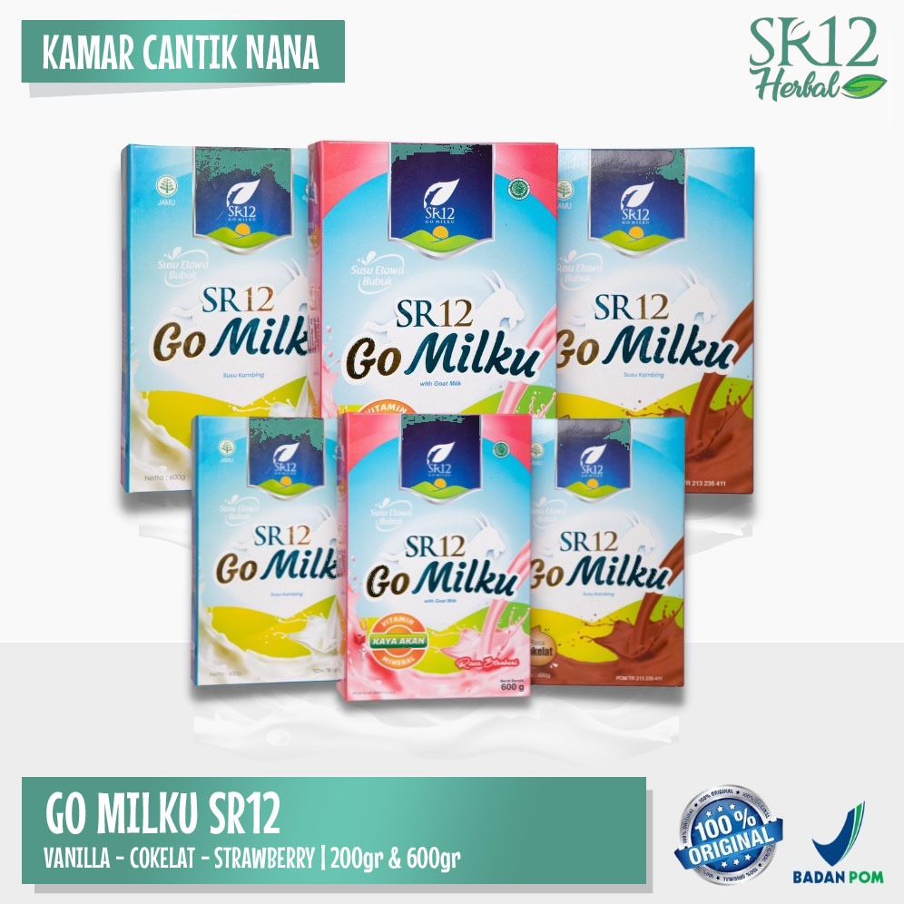 

GOMILKU SR12 | SUSU KAMBING ETAWA ASLI BERMANFAAT UNTUK KESEHATAN DAN IMUNITAS | BPOM HALAL