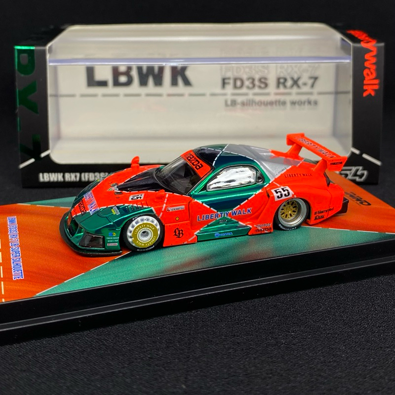 INNO64 Mazda RX-7 LBWK FD3S Liberty Walk Malaysia Diecast Expo CHASE CAR
