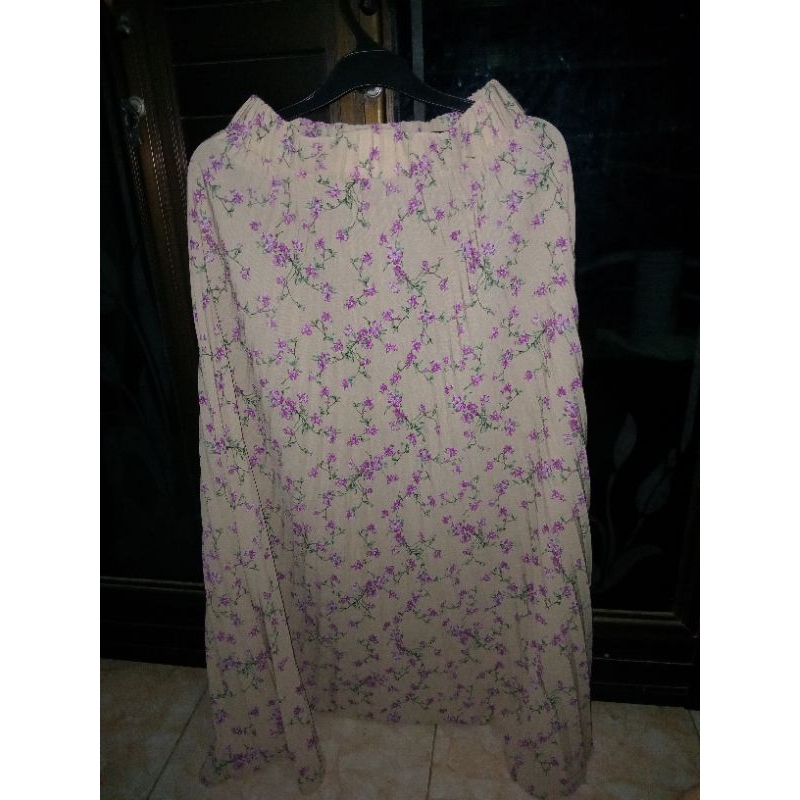 PL Rok Plisket Floral (by Ester Fashion)