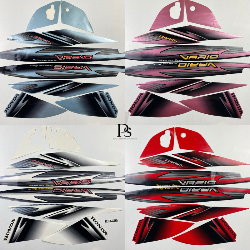 Striping Sticker Original Honda Vario CW 110 Karbu 2006 2007