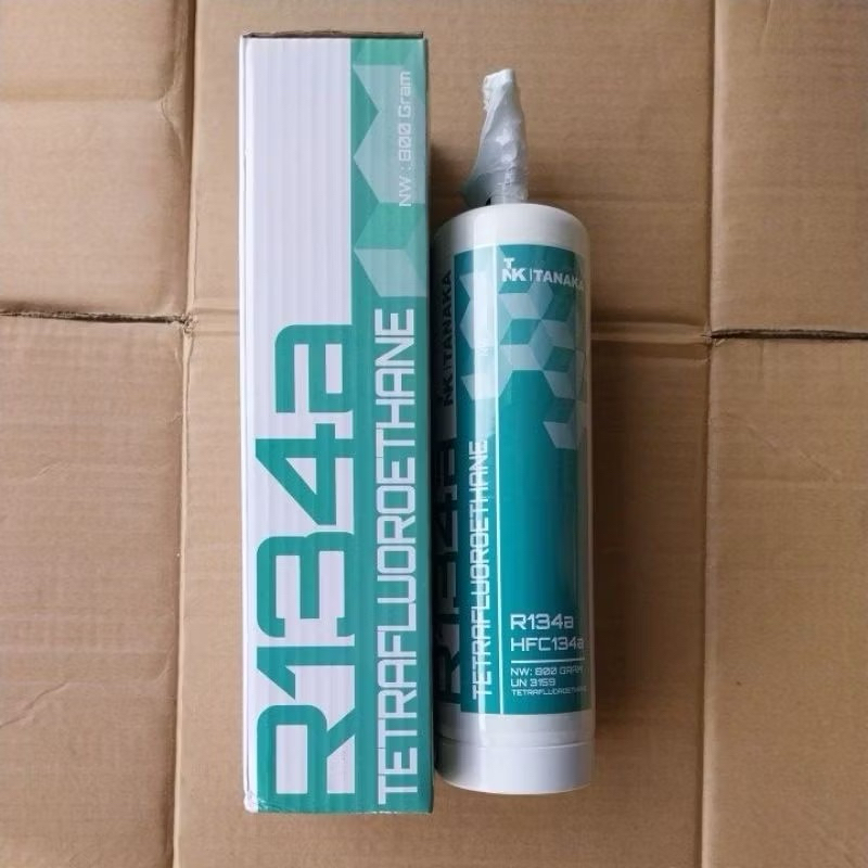 Freon Refrigrigrant Tanaka R134A 800  Gram Ac Mobil Kulkas Kwalitas Dupont Original Berkulitas