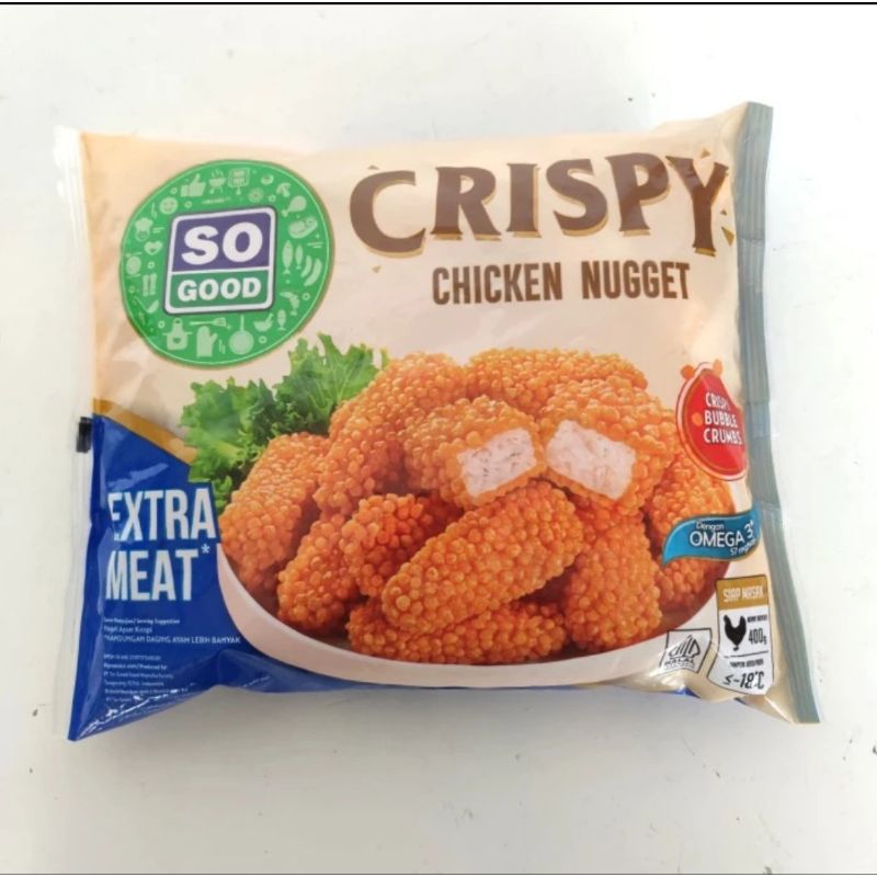 

So Good nugget crispy 400 gr