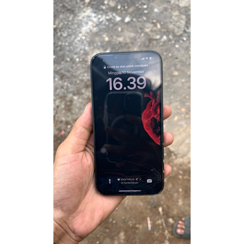 Iphone 13 128Gb minus Retak