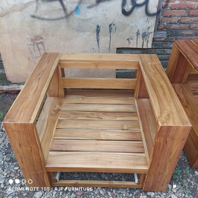 kursi big kursi tamu kayu jati kursi teras santai kursi laci