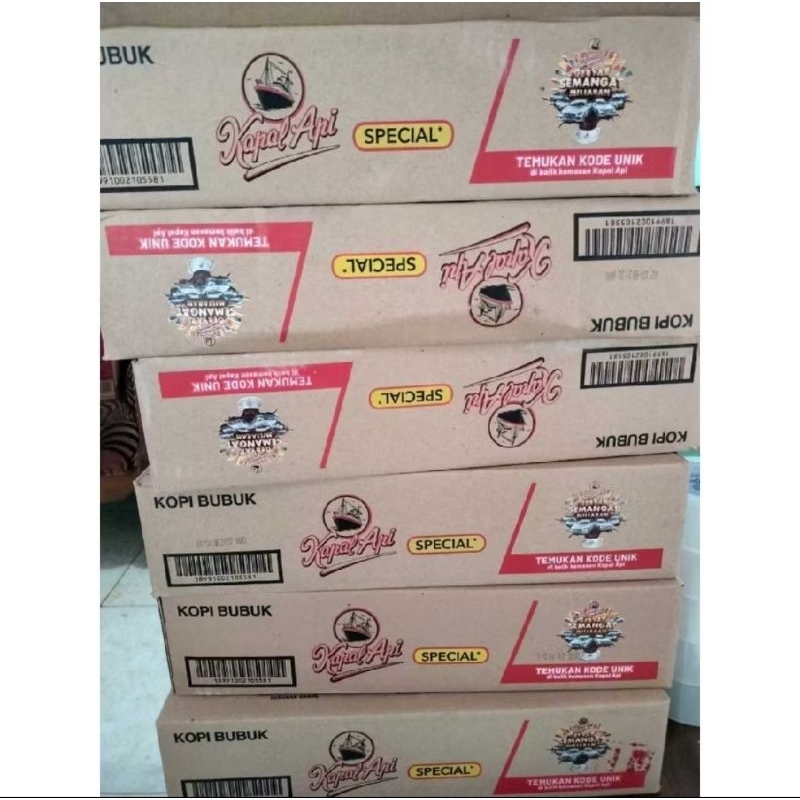 

50 pcs atau 5 renceng ) Kopi kapal api mini 6 gram TANPA GULA PROMO MURAH