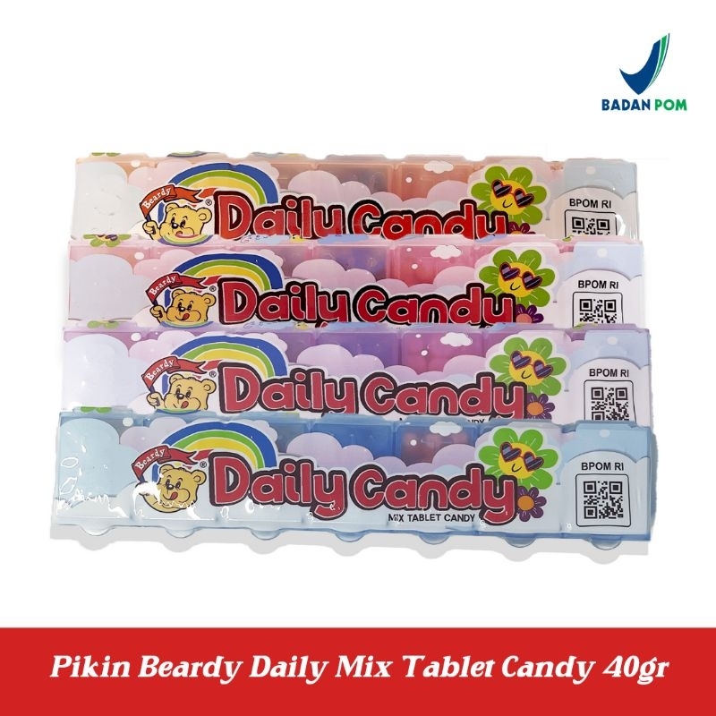 

Pikin Beardy Daily Candy Mix Tablet 40gr