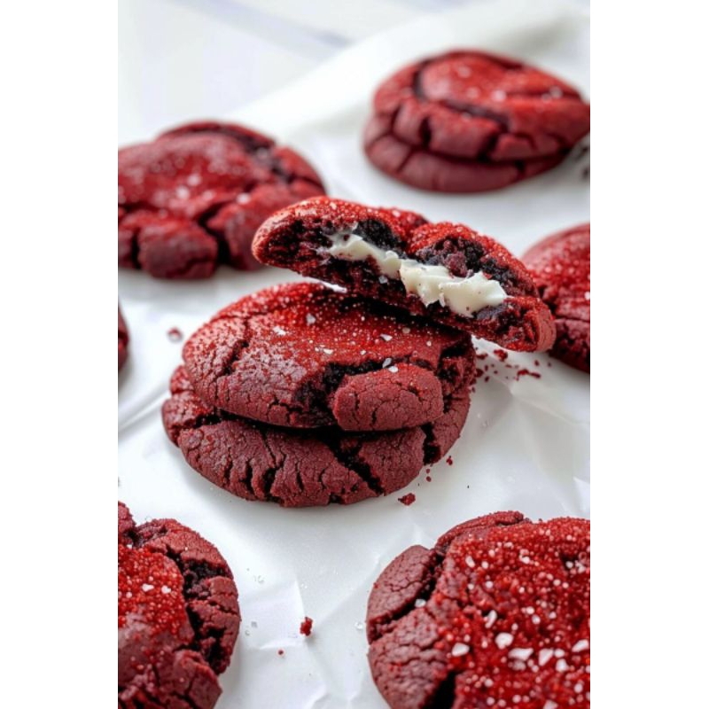 

Red Velvet Cream Cheese Cookie