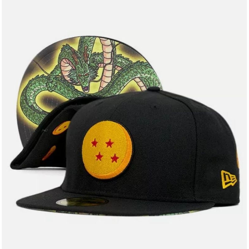 PO NEW ERA 59FIFTY DRAGON BALL - SHINRON BALL- 59FIFTY FITTED CAP - BISA REQUEST PRODUK LAIN DARI US