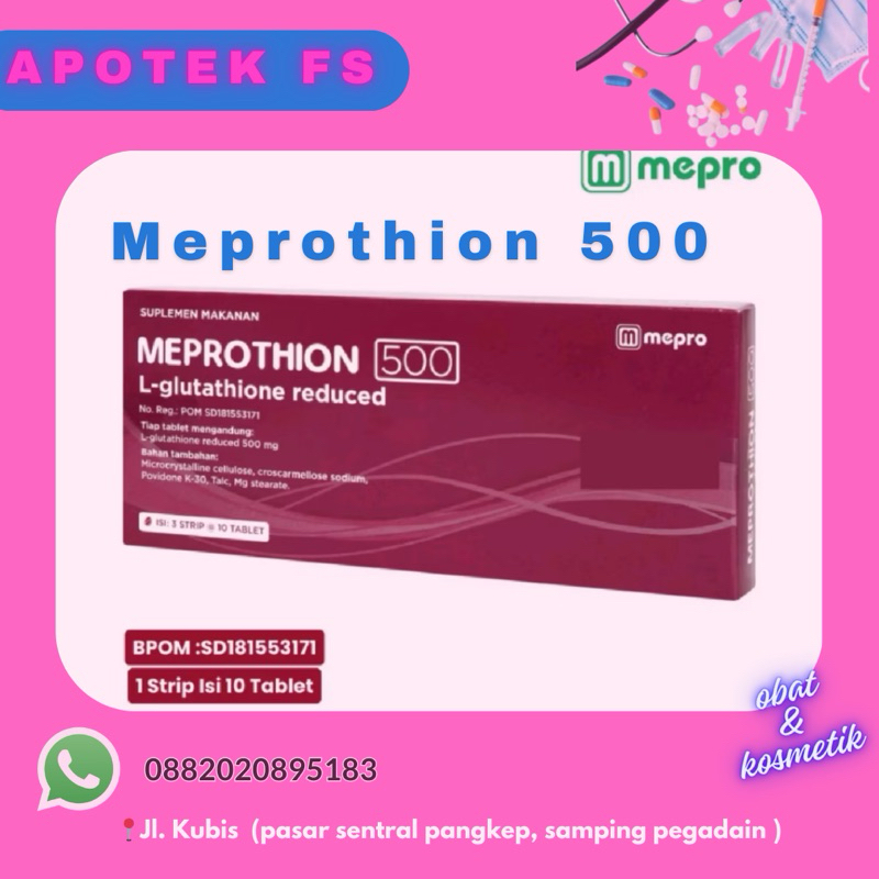 ❣️Meprotion 500❣️ suplement pemutih aman