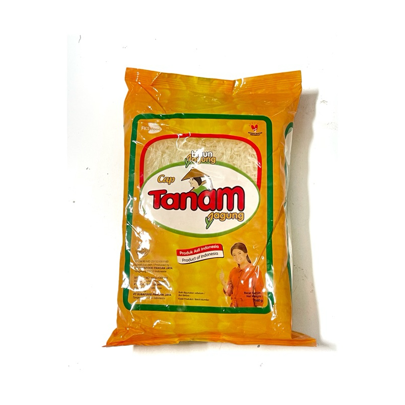 

BIHUN JAGUNG 160 GR CAP TANAM JAGUNG 2 KEPING