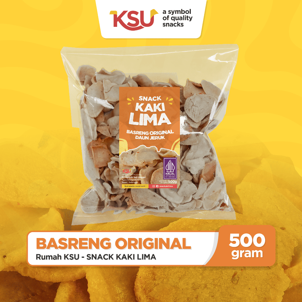 

(Bundle 1pcs) Basreng original 500g