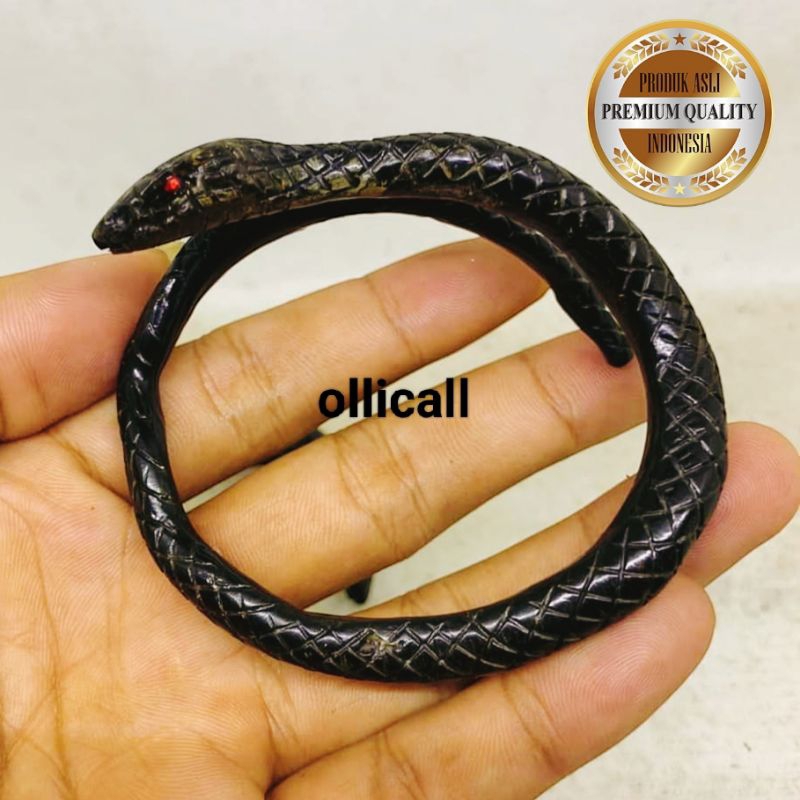 gelang akar Bahar ukir ular