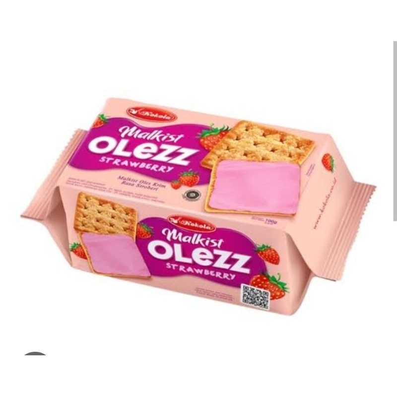 

Kokola Malkist Olezz Krim Strawberry 100 gram