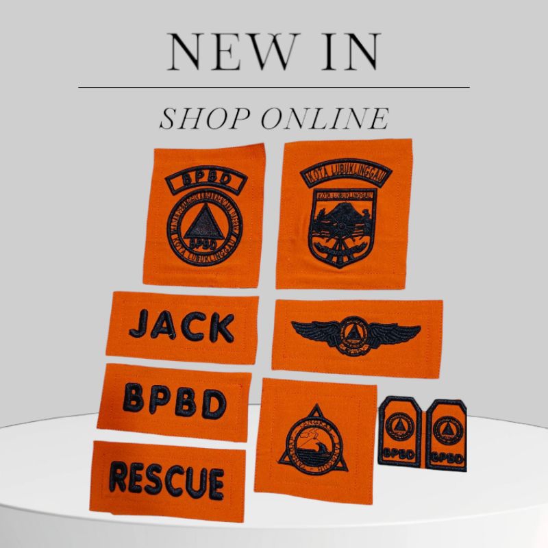 BORDIR LOGO BPBD TIMBUL 3D MANTOEL