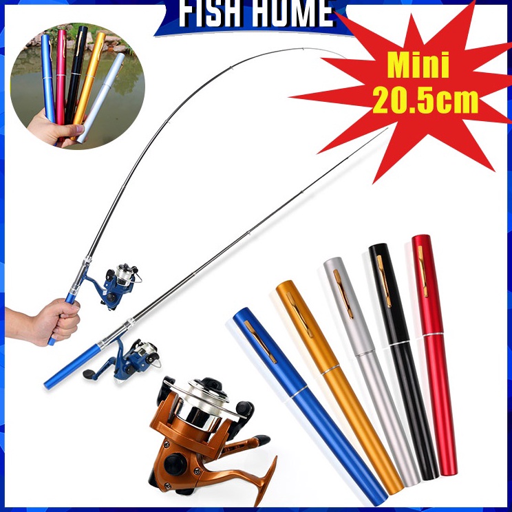New Discount  Joran Pancing Set Mini Joran Kail Alat Pancing Pulpen Pancingan Pulpen Joran Pancing P