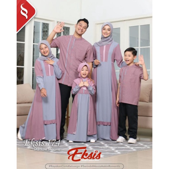 KODE L9L SEPLY Sarimbit Keluarga 223 EKSIS 174 Mellow Mauve