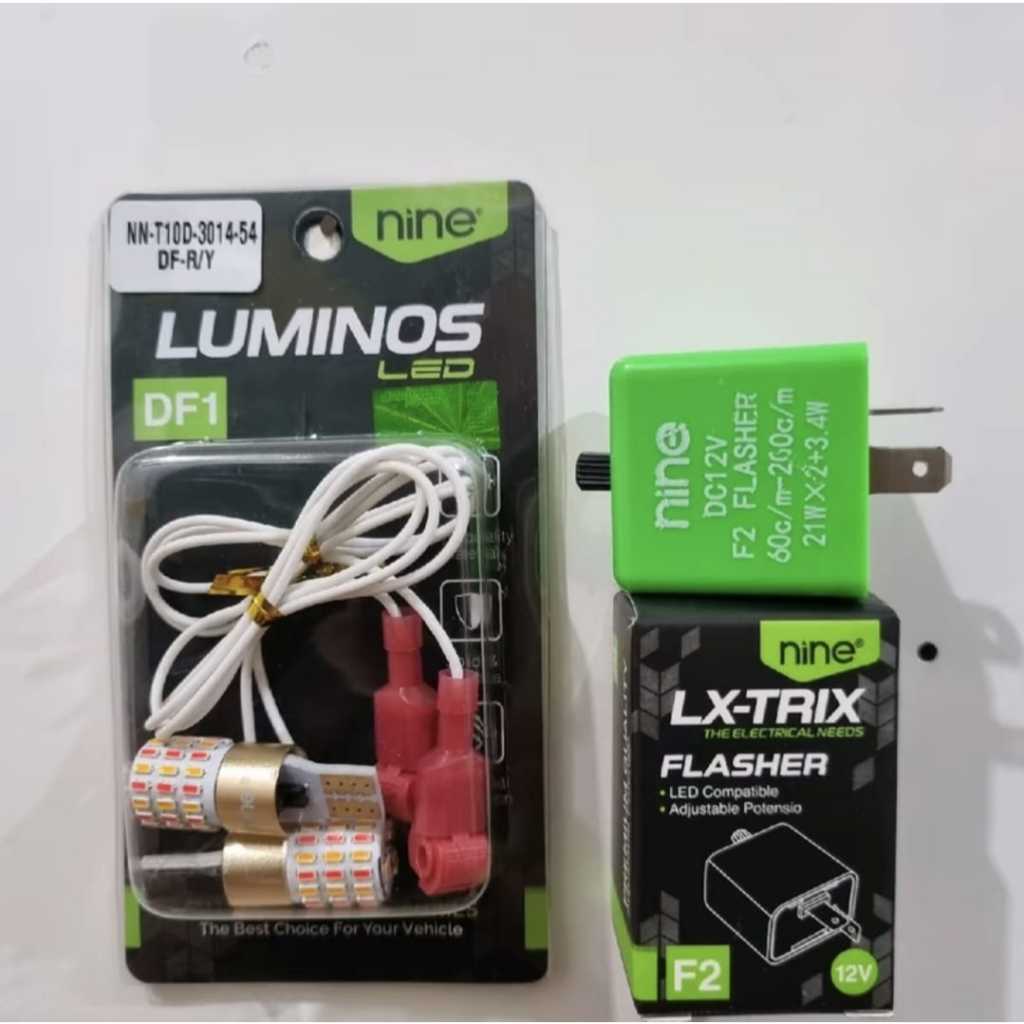 LAMPU BOHLAM SEN + SENJA 9NINE LUMINOS LED  UNIVERSAL MIO-BEAT-VARIO-NMAX-AEROX-PCX-SCOOPY-LEXI DLL