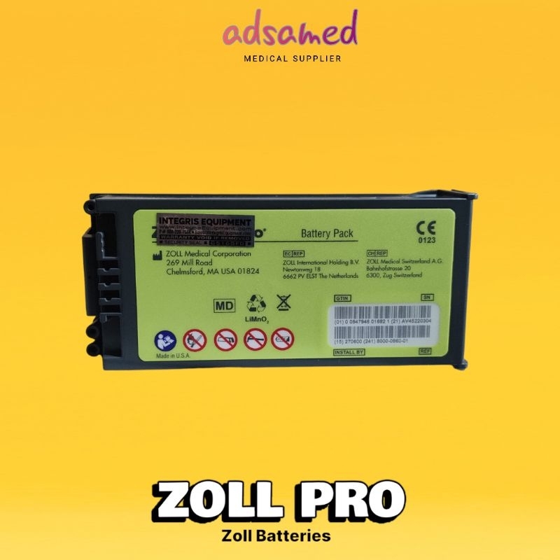 Battery Zoll Aed Pro / Batre aed zoll pro / aed battert zoll pro