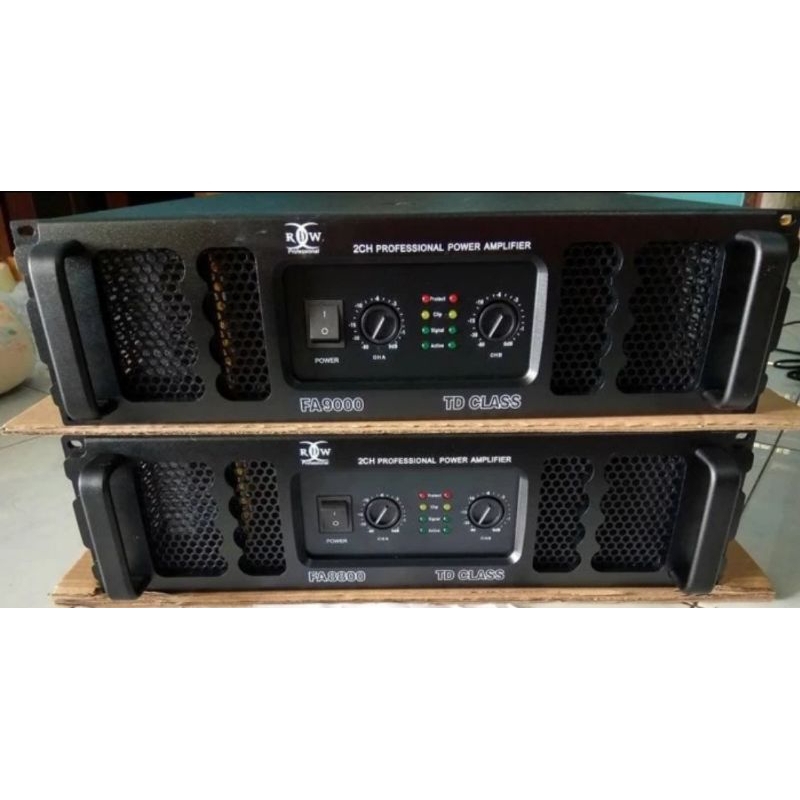 Power amplifier  RDW FA9000PRO Original 2x1800watt class TD