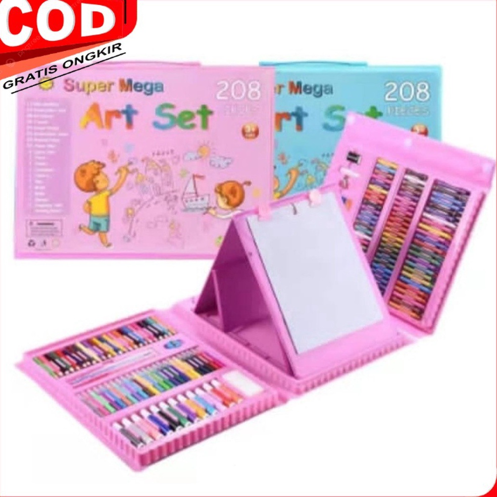 

Paket Ekonomis KUALITAS SUPERKRAYON WARNA SUPER MEGA ART SET 28 15 Pcs Warna Pensil Crayon Oil Paste Pensil Warna Cair Anak Untuk Alat Menggambar Melukis atau Mewarnai Galeri Mustika