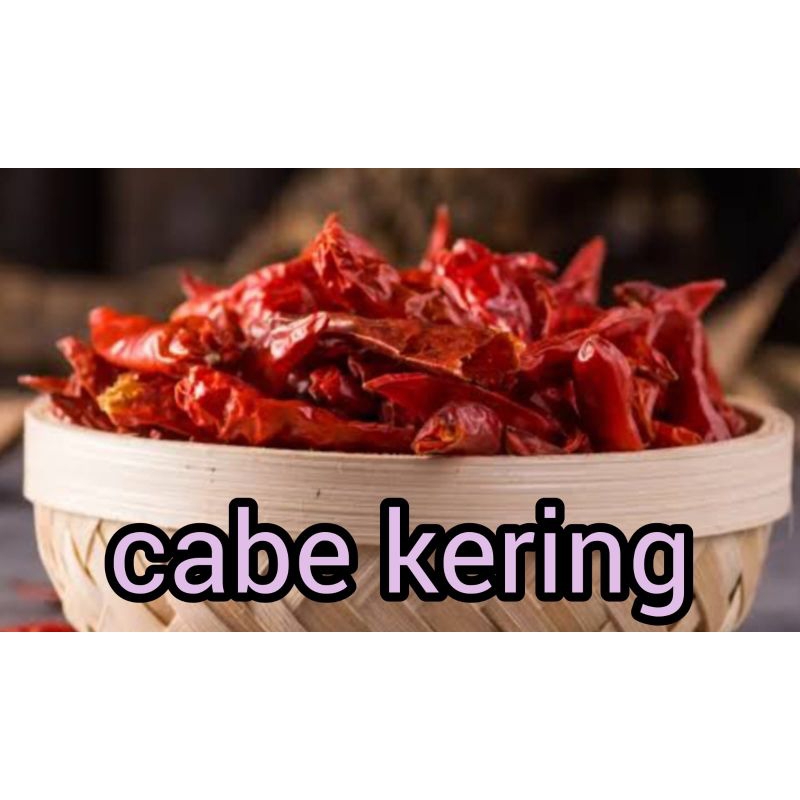 

CABE MERAH KERING SUPER TANPA BATANG RP 18.000 / 250 GRAM