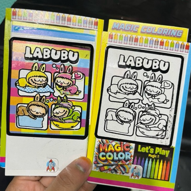 

1PCS MAGIC COLOR LABUBU