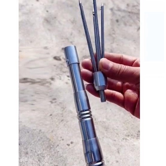 Tombak Pancing Ikan 5 Cabang Tombak Ikan Efektif  Tombak Ikan Bahan Stainless Steel