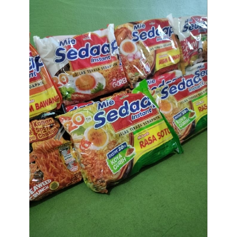 

MIE SEDAAP ALL VARIAN ready Karton
