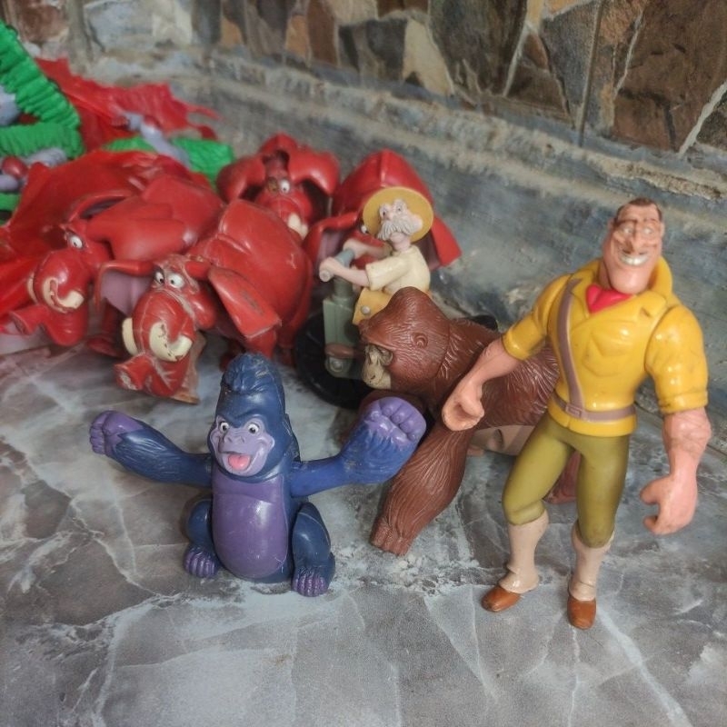 28-10-2025 Figure Sabor Tarzan Clayton Tantor Happy Meal 1999 McD