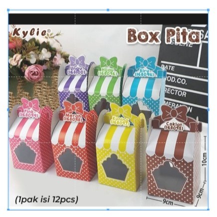 Box cupcake isi 12 Box Kue Box Snack