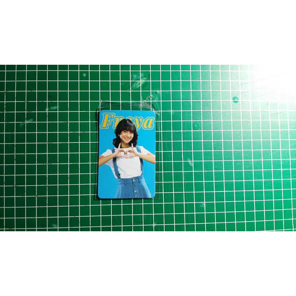 PHOTOCARD JKT48 FREYA BIRU X JAPOTA OFFICIAL