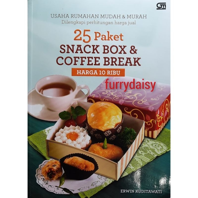 25 Paket Snack Box & Coffee Break Harga 10rb