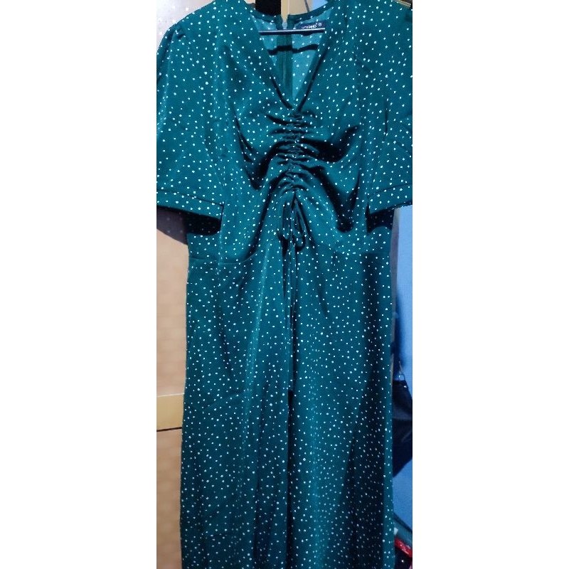 Dress Dada Serut POLKADOT