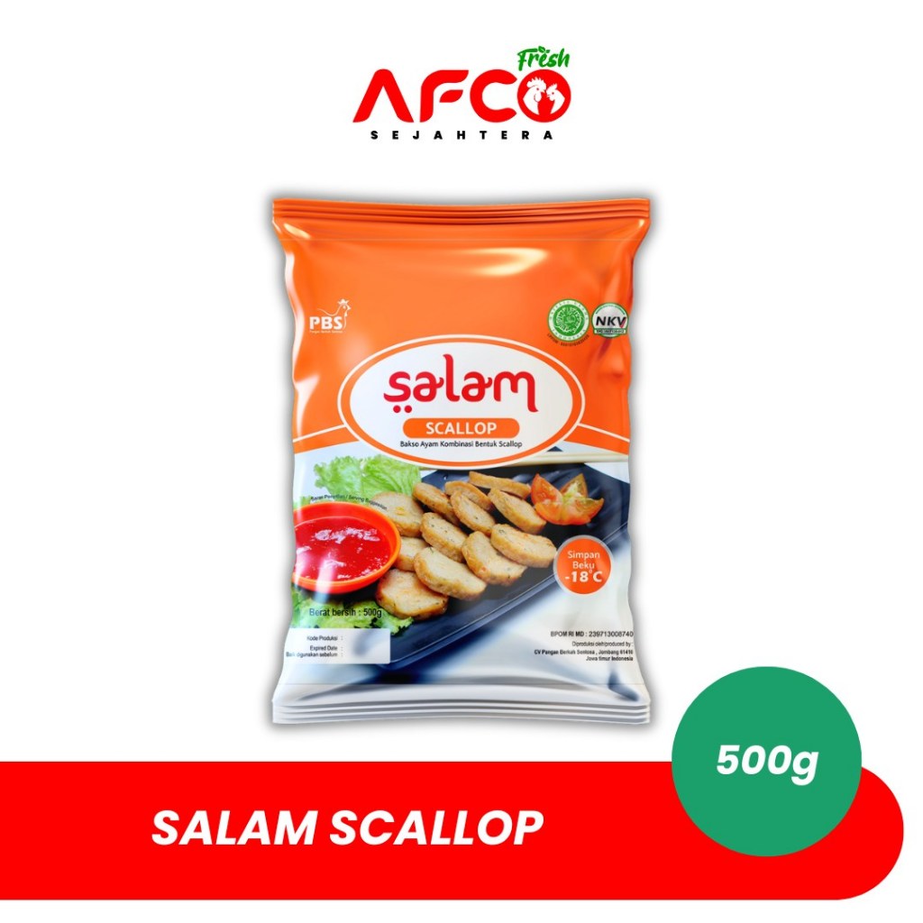 

Afco Fresh Salam scallop 500g