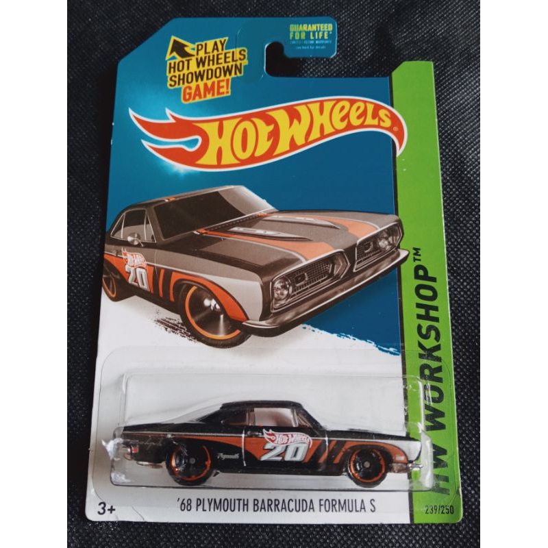 HOT WHEELS '68 PLYMOUTH BARRACUDA FORMULA S