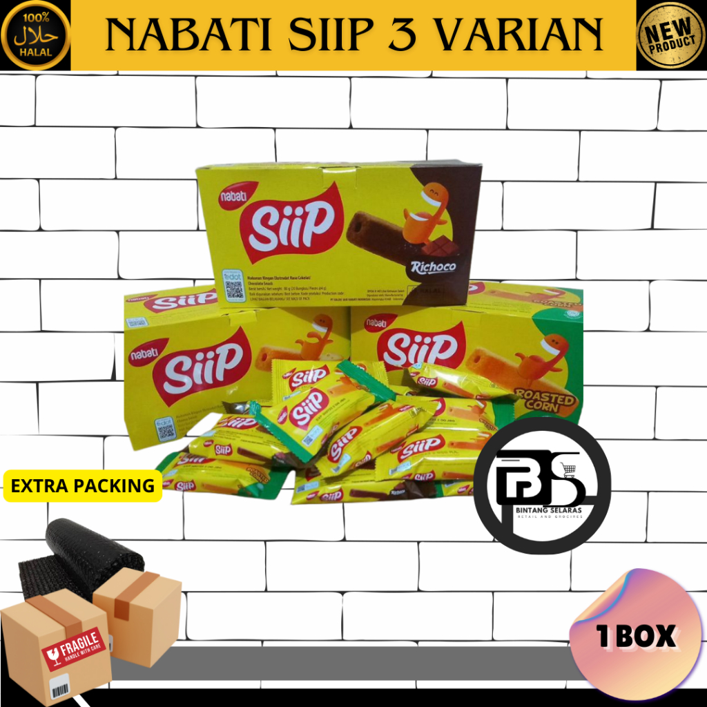 

NABATI SIIP VARIAN 1 BOX ISI 20 PCS