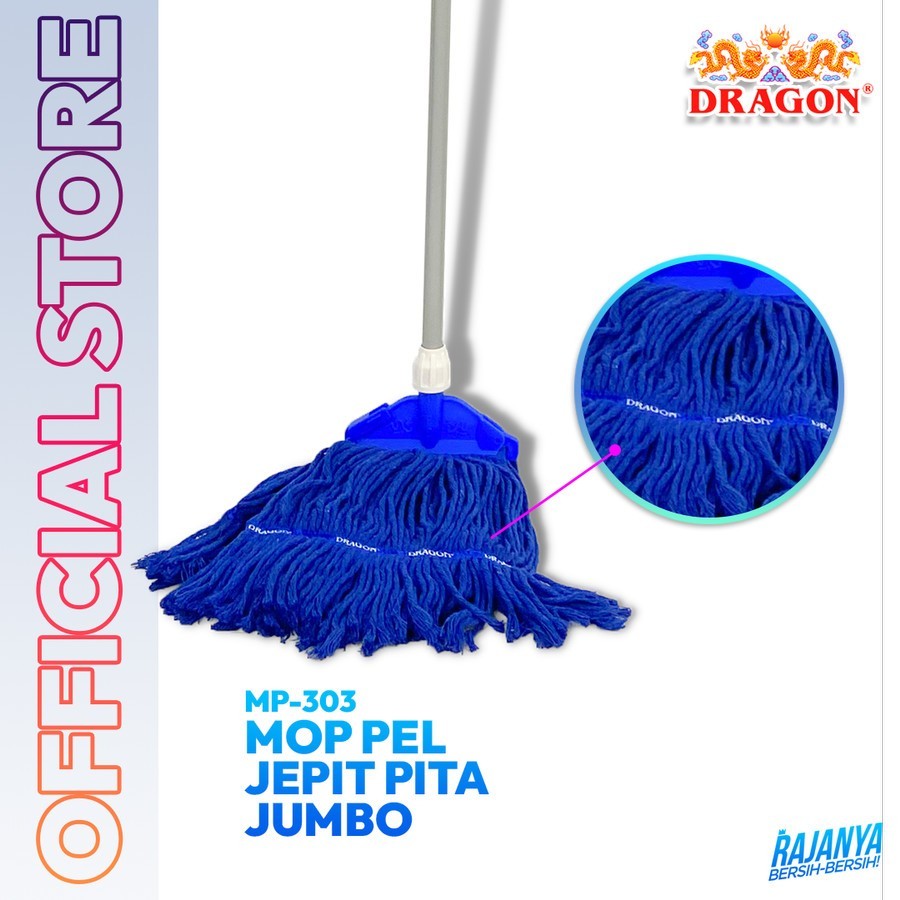 Alat Pel Jepit Lantai Kain Pel Jepit Pembersih Rumah Kantor Hotel Mop Multi Besar