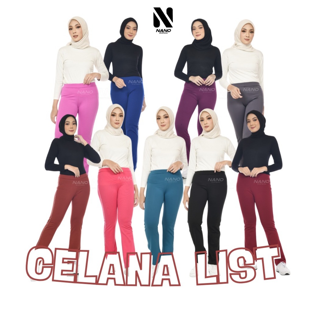 NANO SPORT - CELANA OLAHRAGA WANITA - CELANA SENAM MODEL LIST
