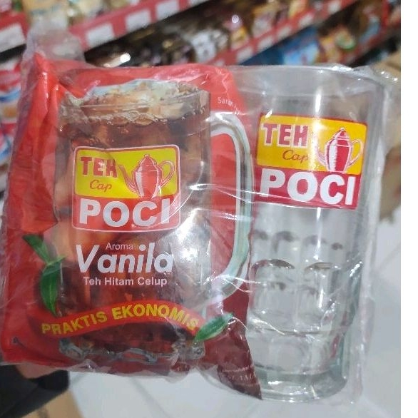 

TEH POCI CELUP VANILA PAKET BKS 180 GR