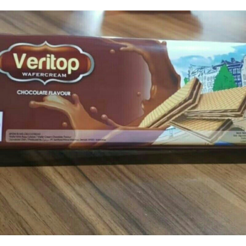 

VERITOP WAFER COKLAT 130GR