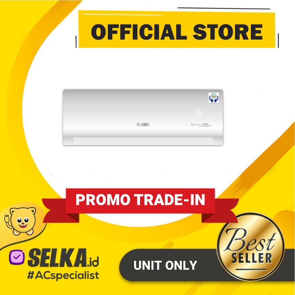 AC AKARI A-05TCF88LW AC SPLIT 1/2 PK STANDARD