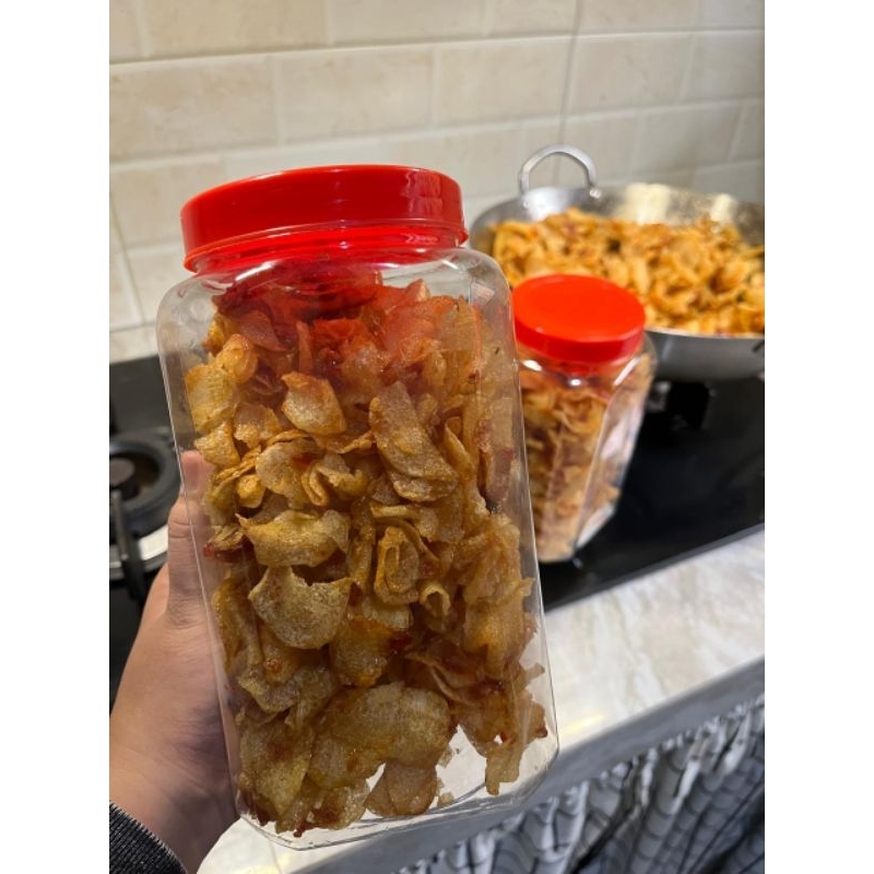 

Keripik Kentang Pedas Manis 200gr 250gr