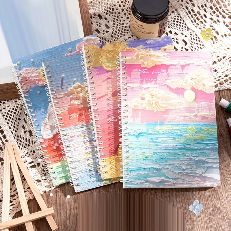 

Notebook Aesthetic 5A Buku Diary 60 Lembar Buku Jurnal Buku Catatan Buku Note Stiker Buku Tulis Aesthetic Sekolah Buku Tulis Ring A5 Notebook Ring A5 isi 60 Lembar Buku Catatan Buku Tulis Motif