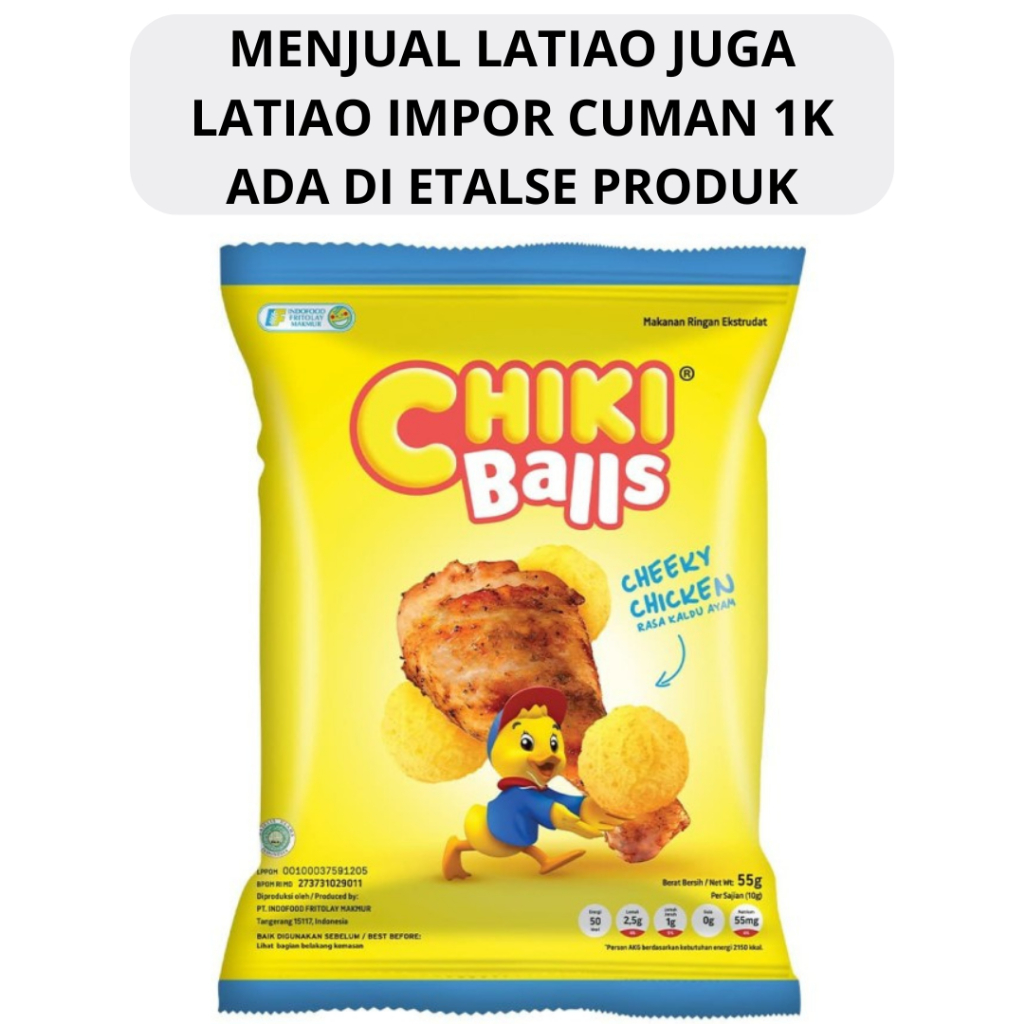 

Chiki Blalls Snack Jajan Anak Remaja Dewasa Cemilan Stick Tendon Crab Stick Makanan Ringan Khas China Halal Cemilan Impor Pedas Manis Asin Murah Grosir