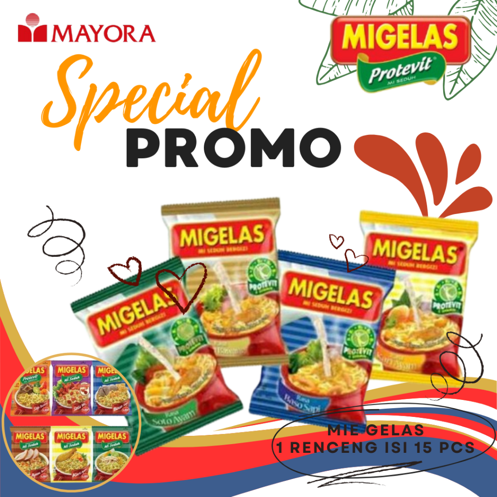 

MIE GELAS PROTEVIT ISI 15 PCS