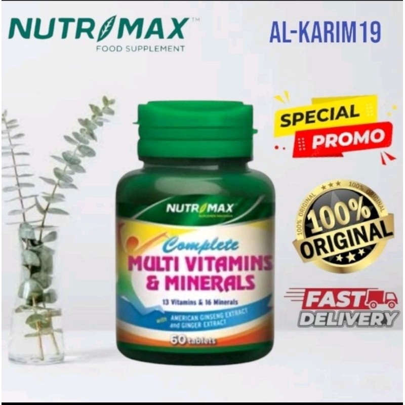 Nutrimax Complete multivitamin isi 60 Tablet