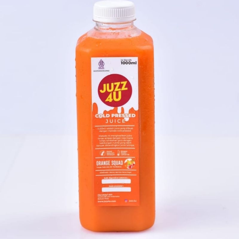 

Cold Pressed Juice Orange Squad