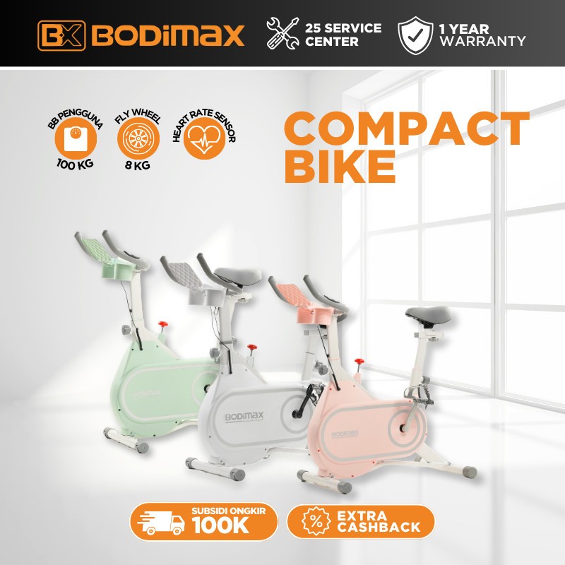 Bodimax Compact Bike - Sepeda Statis