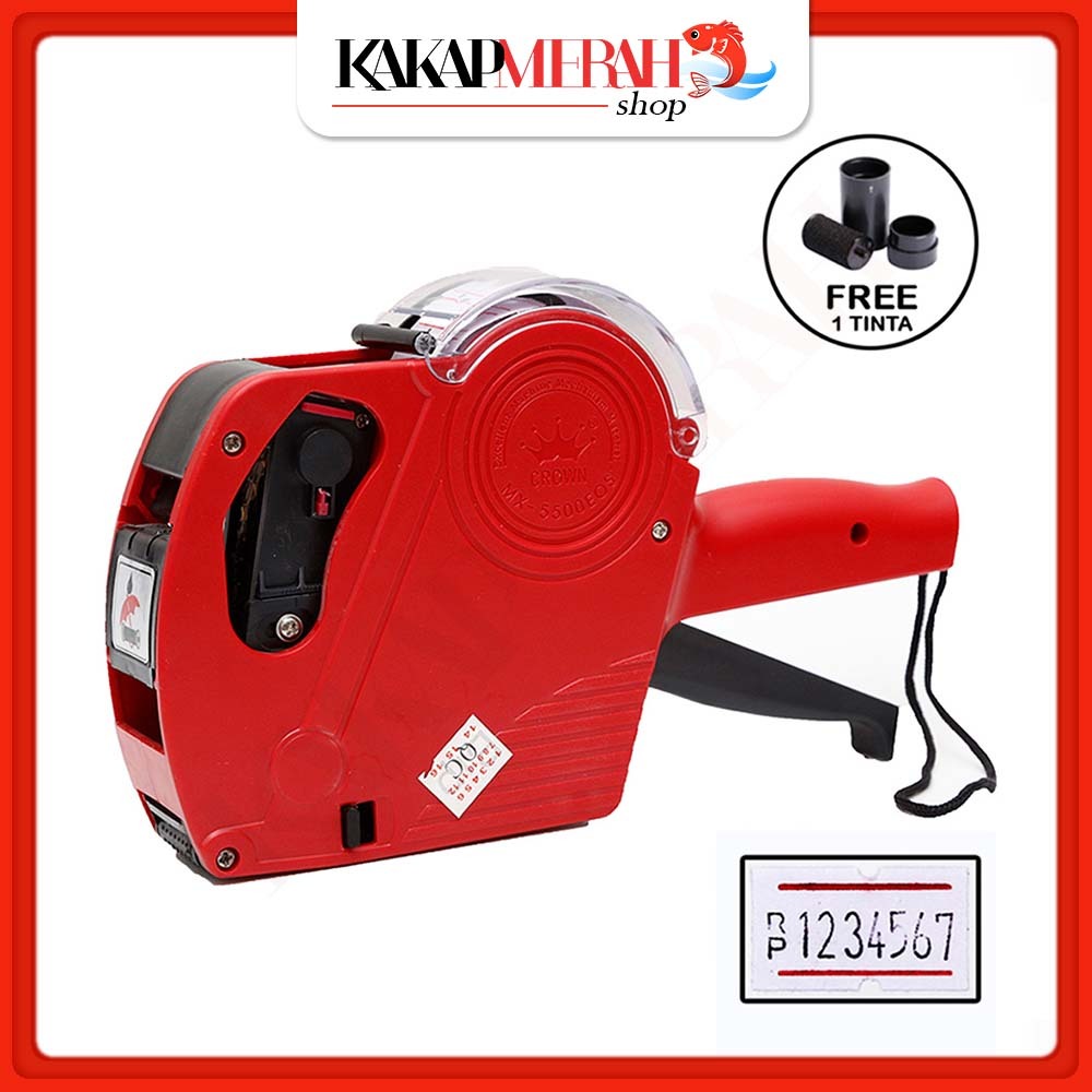 

Alat Label Harga Price Labeller Machine Coding Type MX-5500 Penempel Harga Barang Jualan