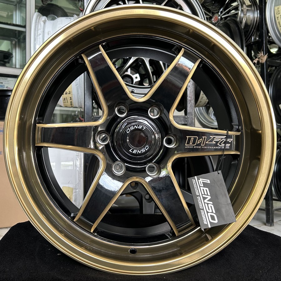 VELG MOBIL RING 18 - VELG VE LEBSO D1FC THAILAND RING 18X9.5 HOLE 5X114.3 ET 25 BRONZE
